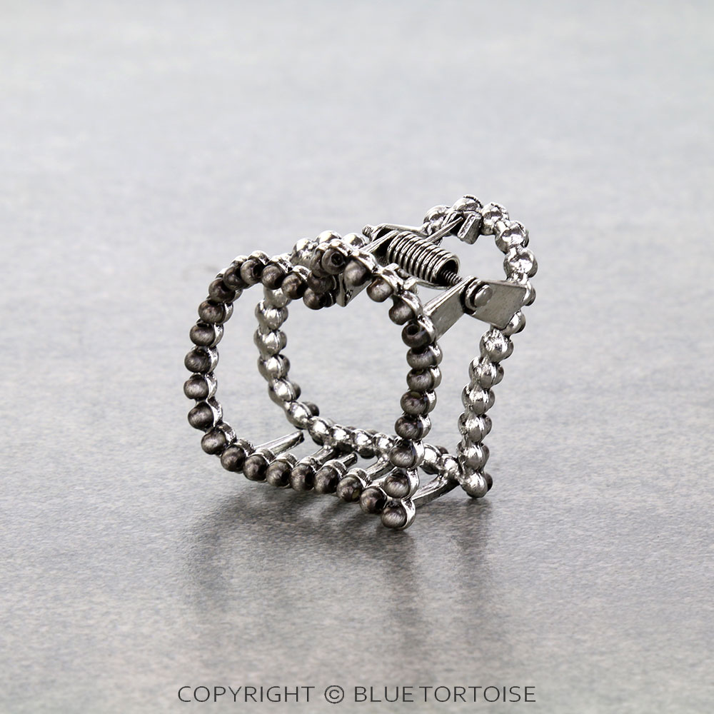 Western Heart Shape Hair Claw Clip - Image 2