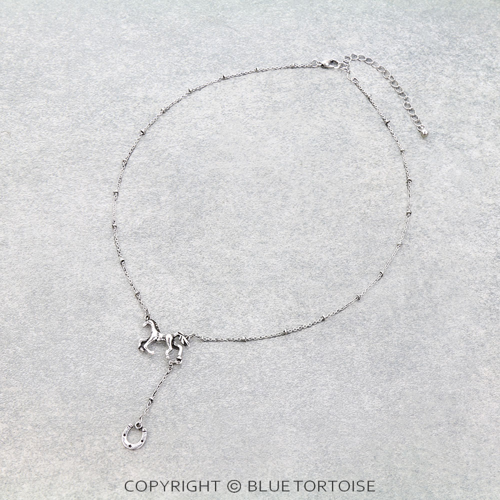 Western Simple Horse Necklace
