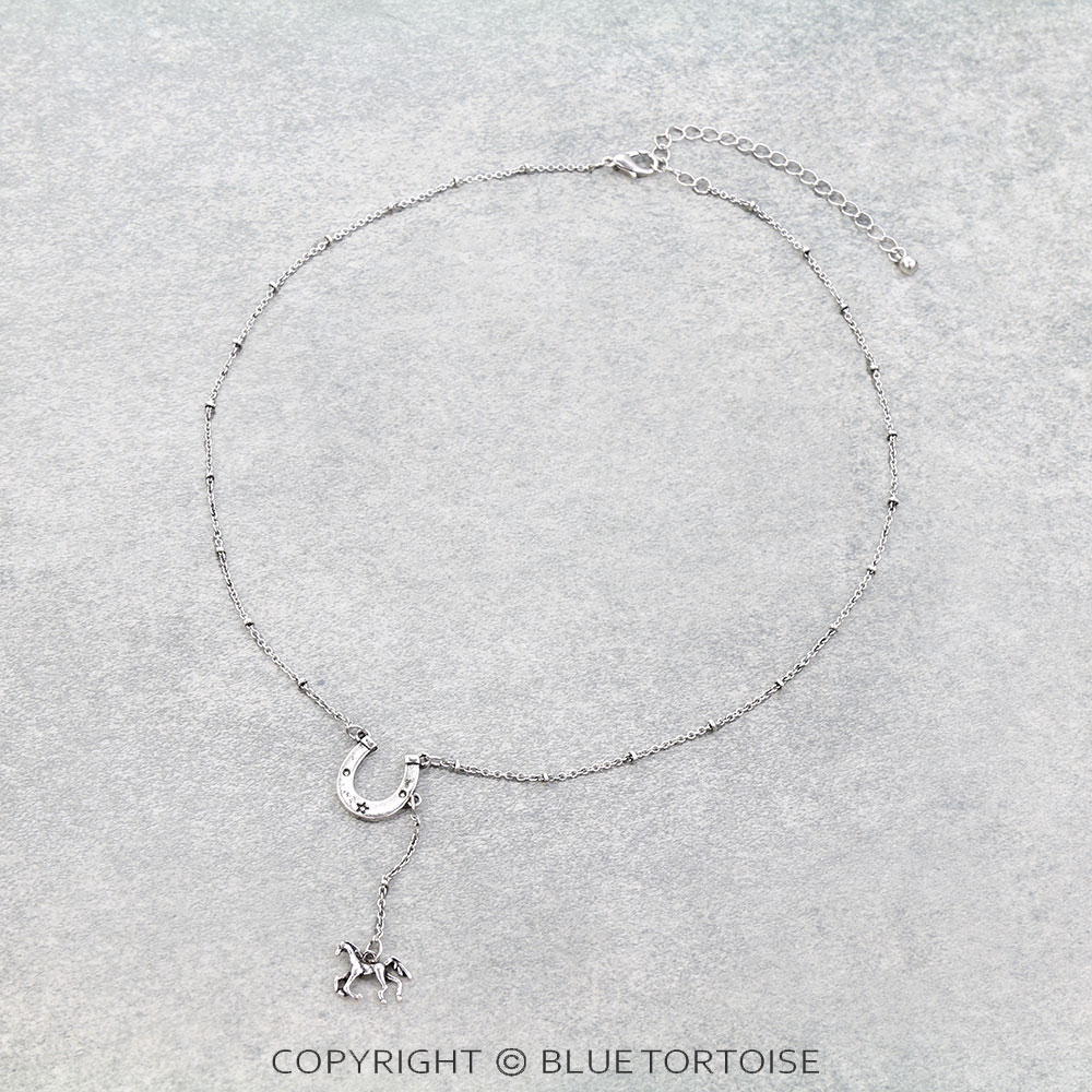 Western Simple Horseshoe Necklace