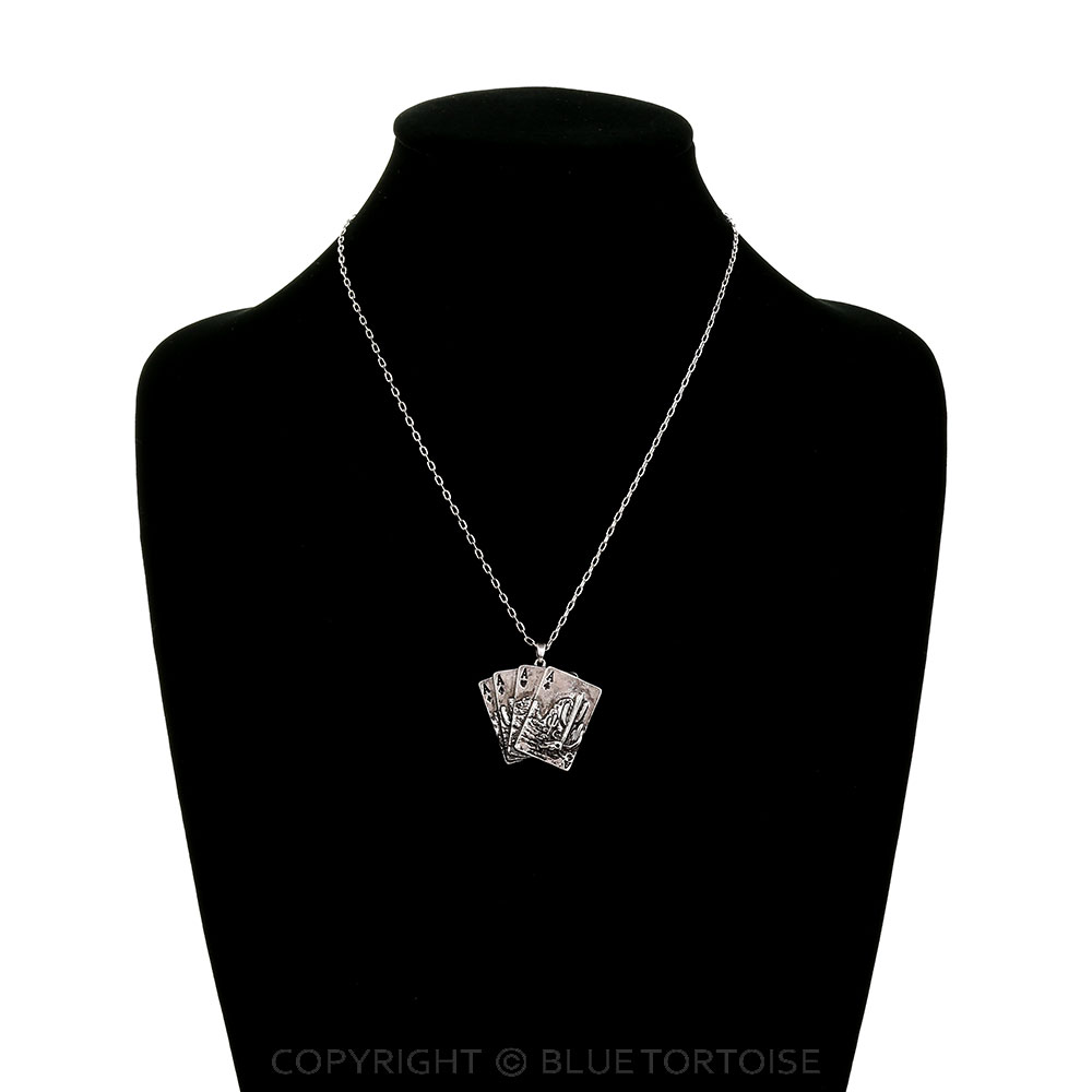 Western Scenery Card Pendant Necklace - Image 2