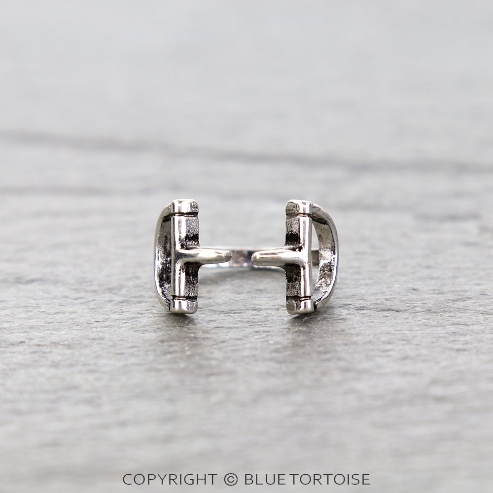 Western Horsebit Cuff Ring