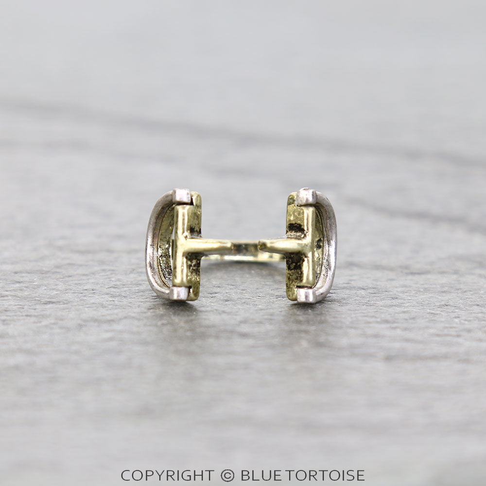 Western Horsebit Cuff Ring