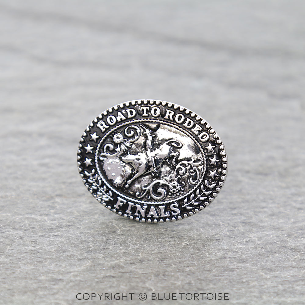 Western Road To Rodeo Cuff Ring