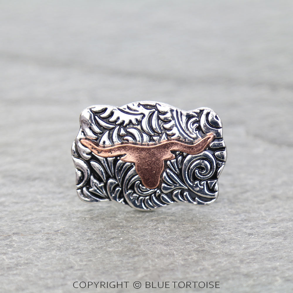 Western Steerhead Cuff Ring