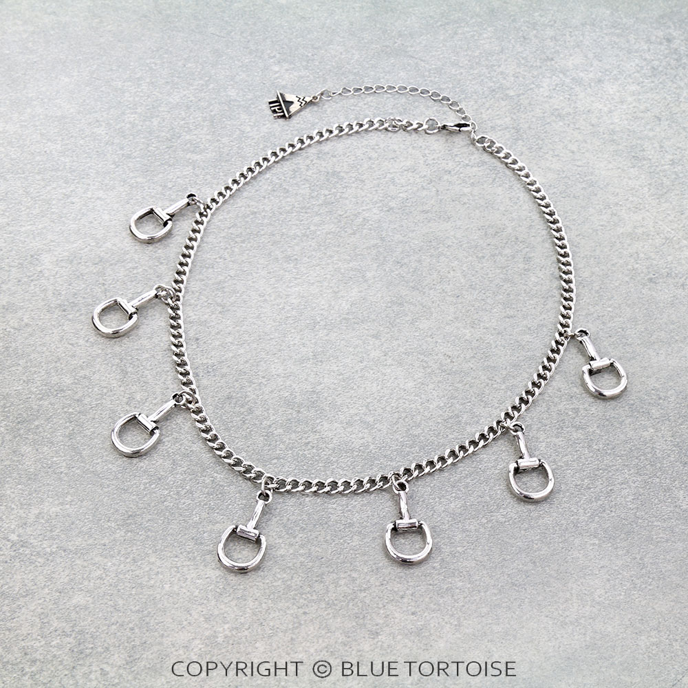 Western Horsebit Charm Necklace