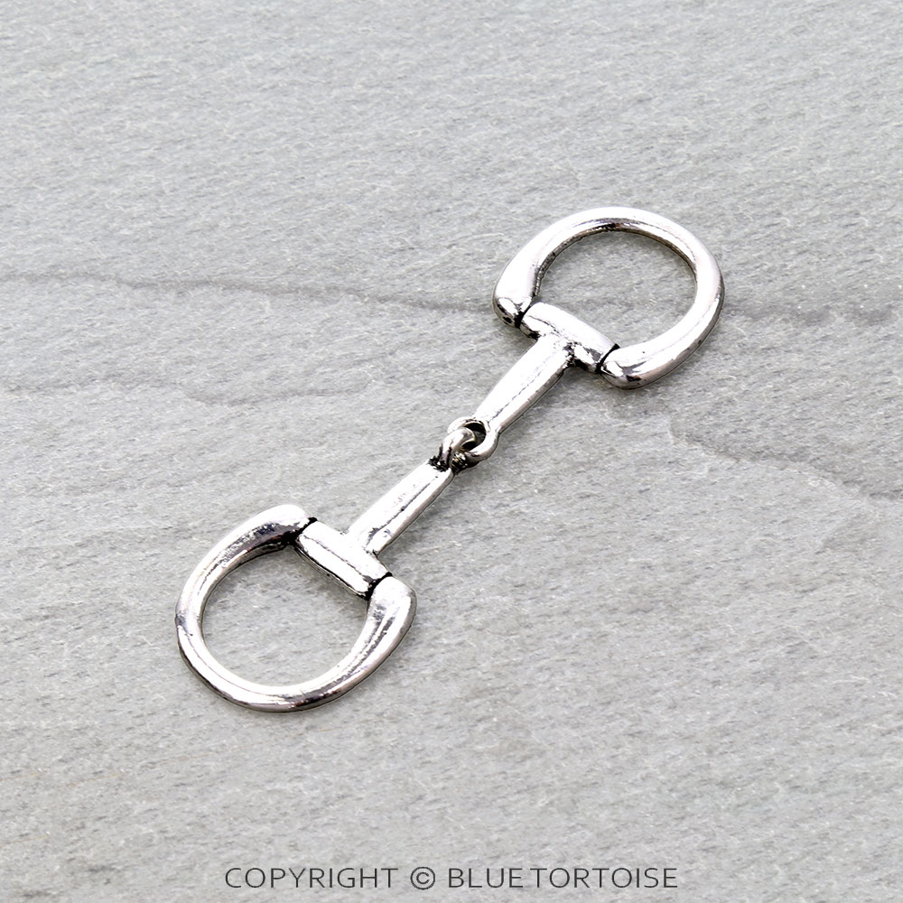 Western Horsebit Scarf Charm