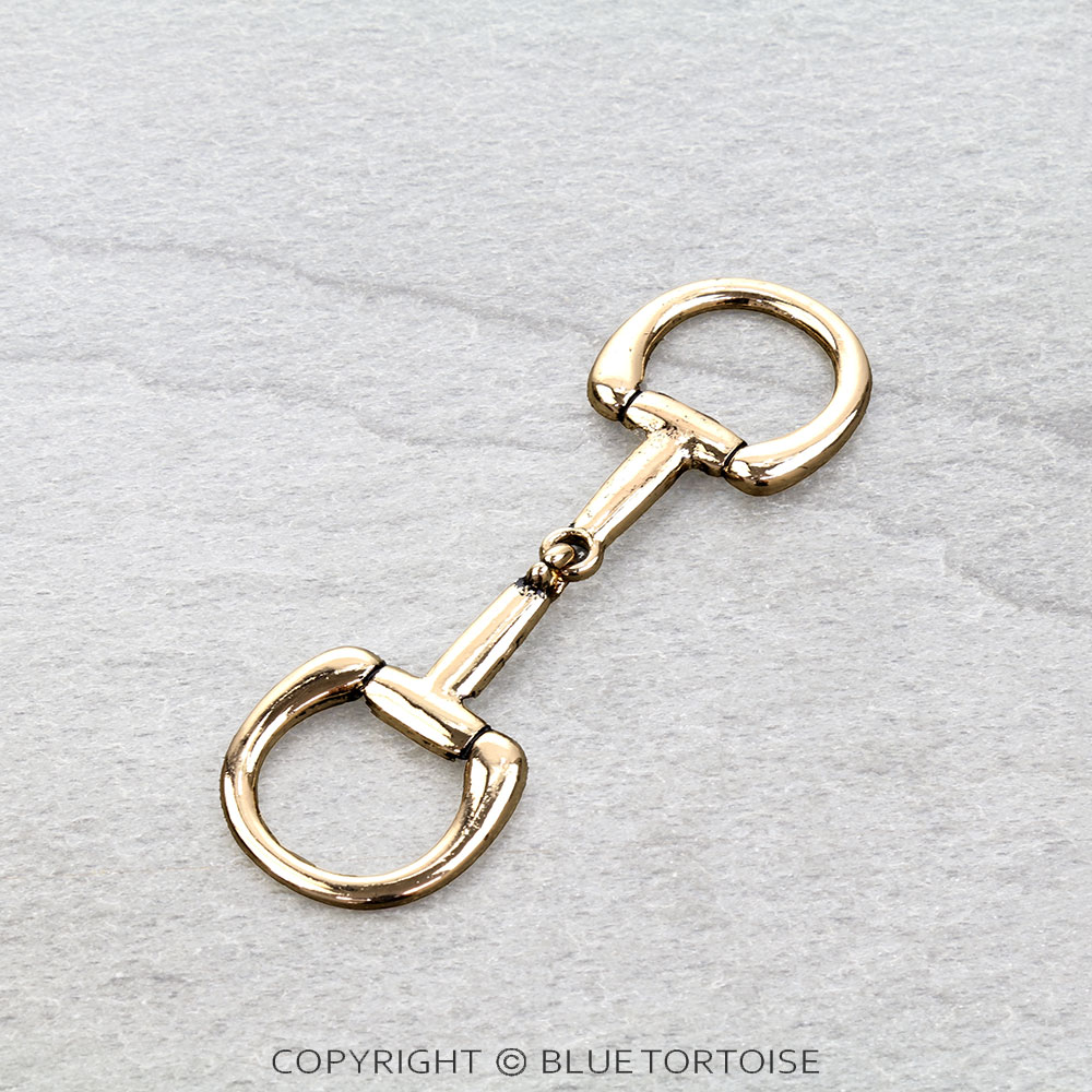 Western Horsebit Scarf Charm