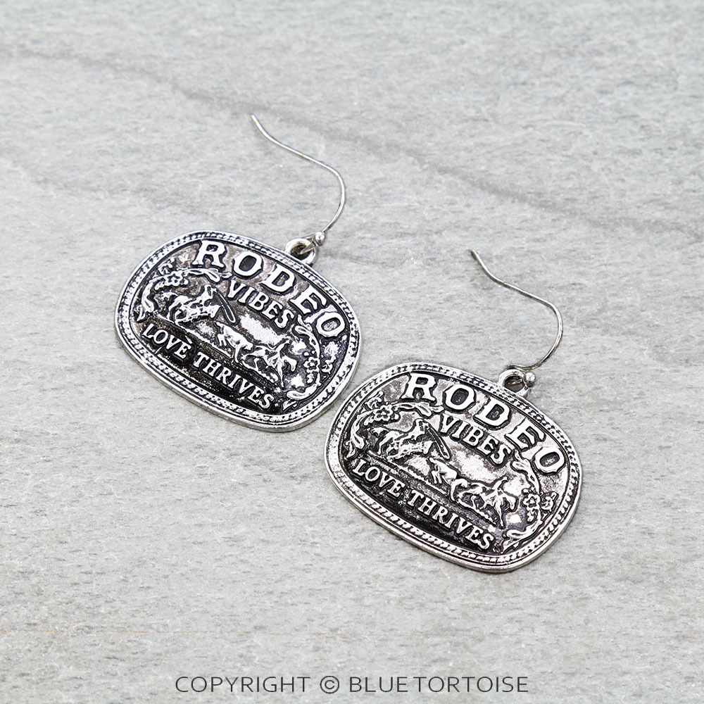 Western Rodeo Vibes Dangle Earrings