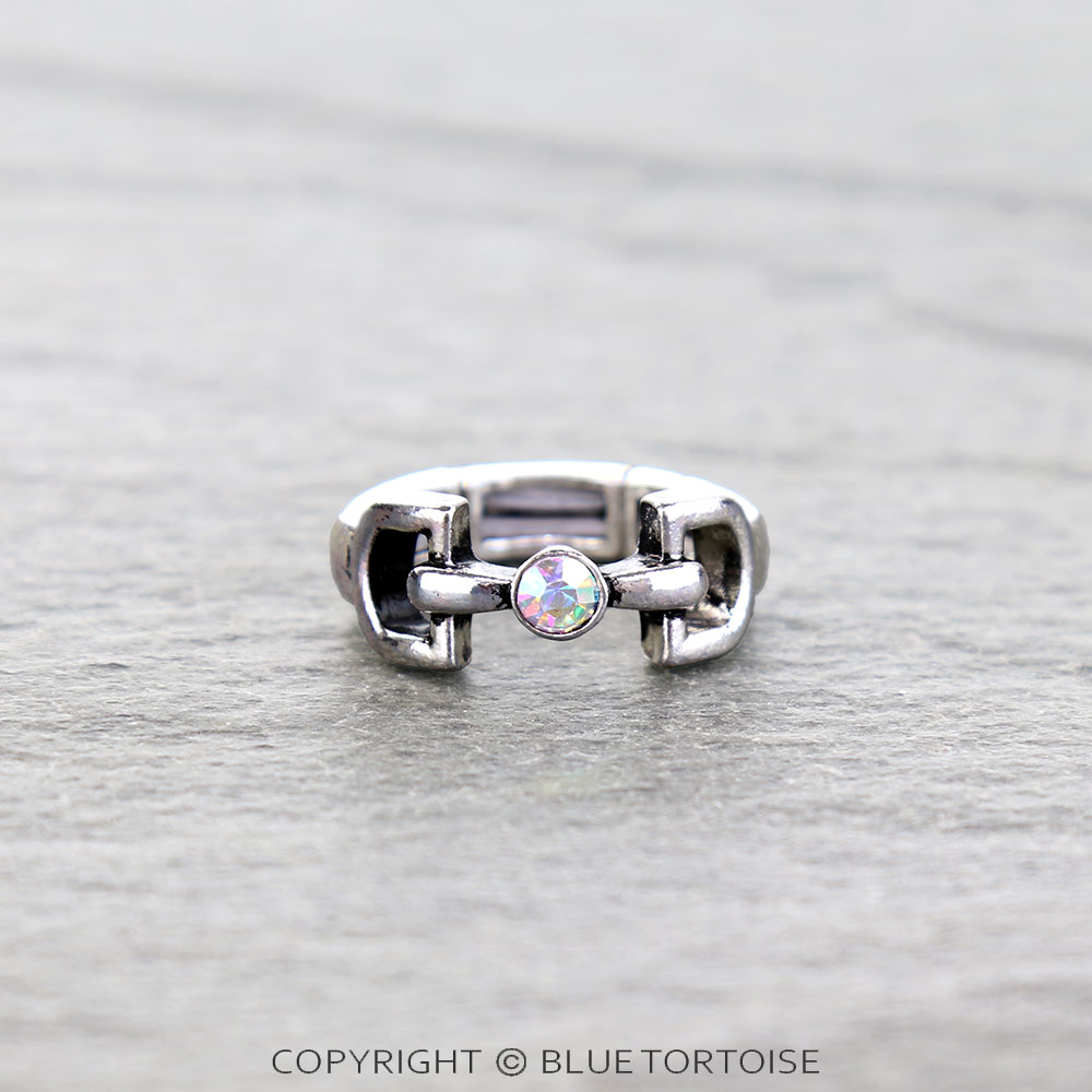 Western Horsebit Stretch Ring