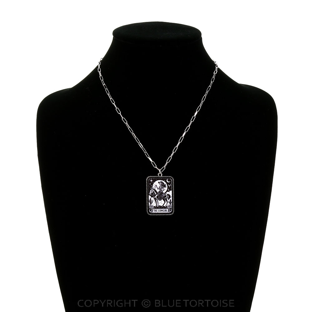 Western Skelly Cowgirl Necklace - Image 2