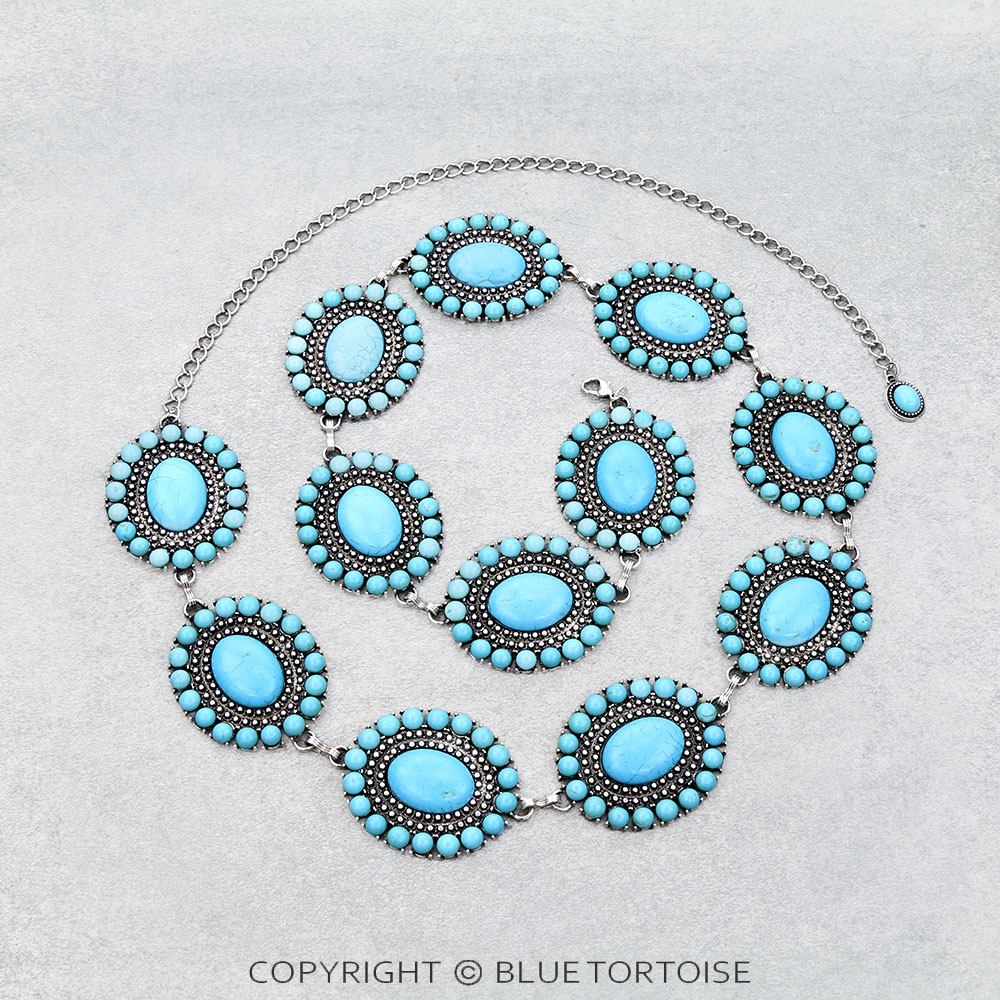 Western Concho Stone Belt