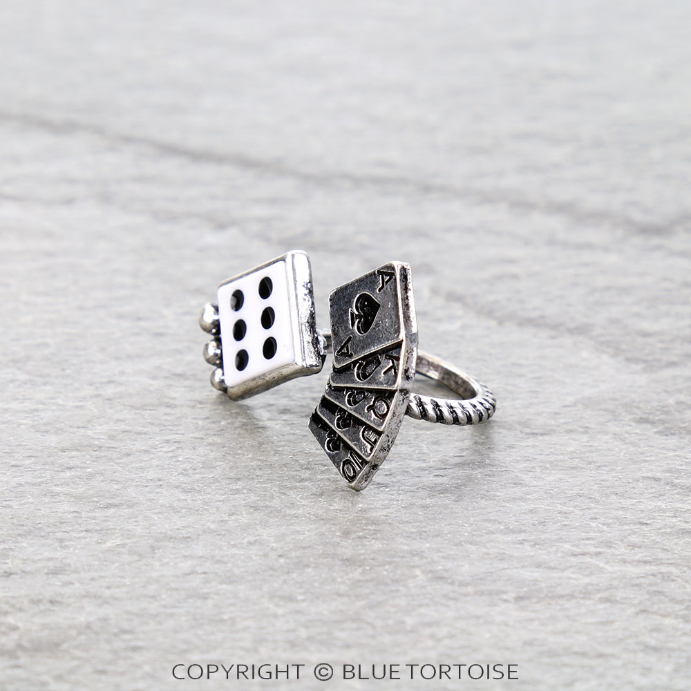 Gamble Theme Cuff Ring - Image 2
