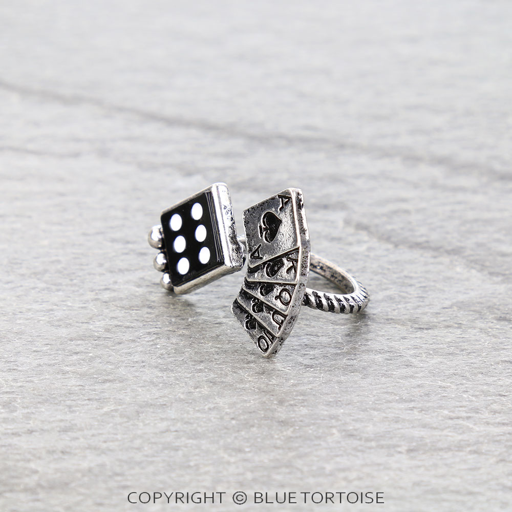 Gamble Theme Cuff Ring - Image 2