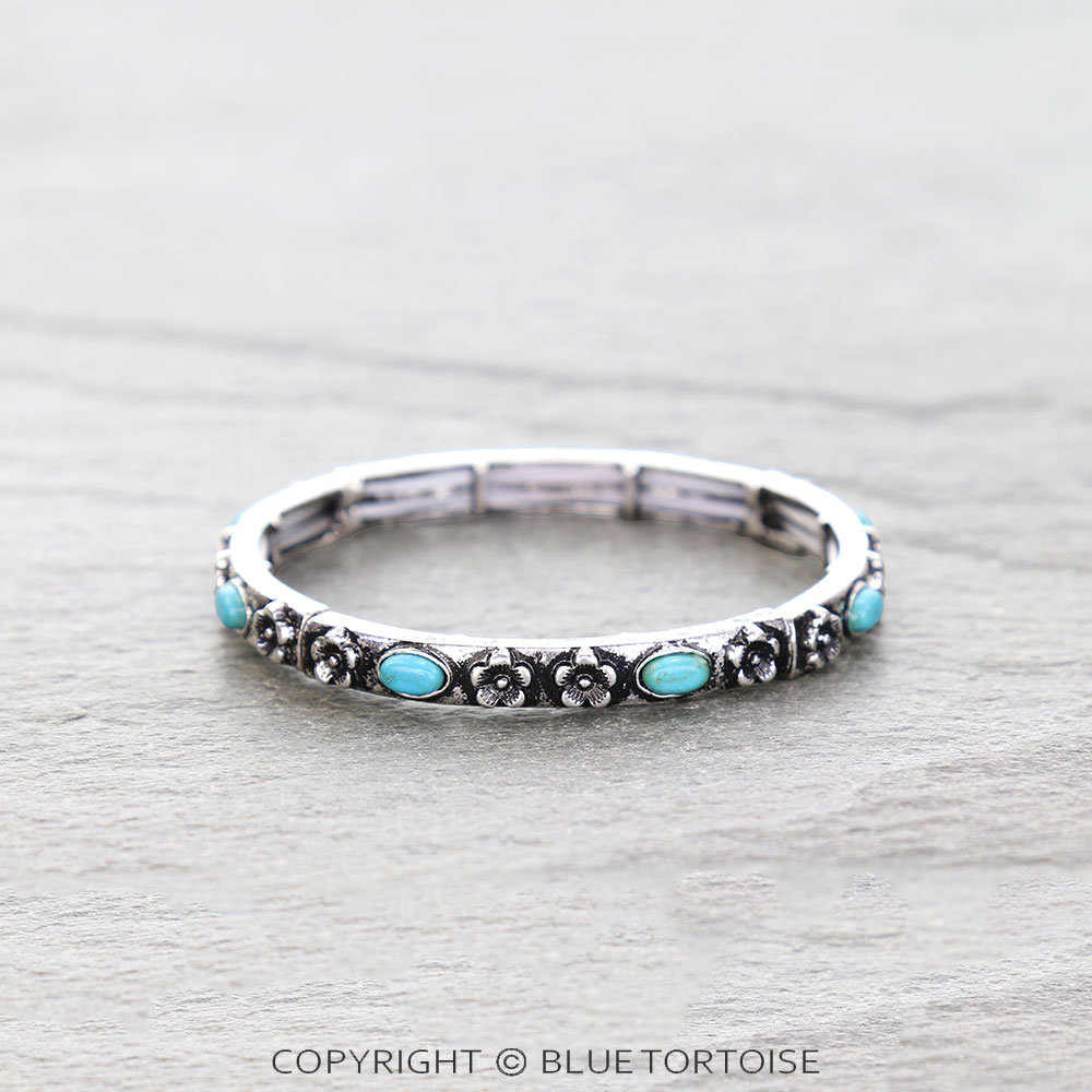 Western Flower TXR Stretch Bracelet