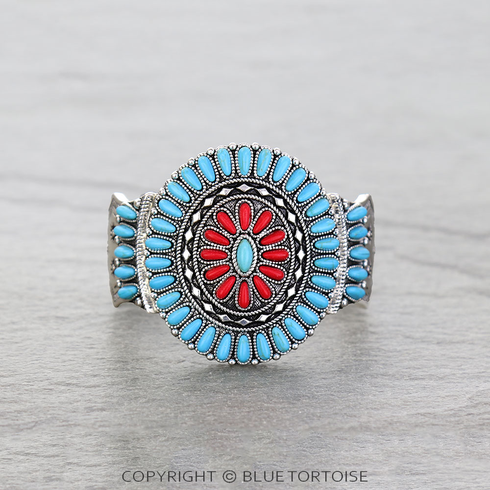 Western Style Stone Stretch Bracelet