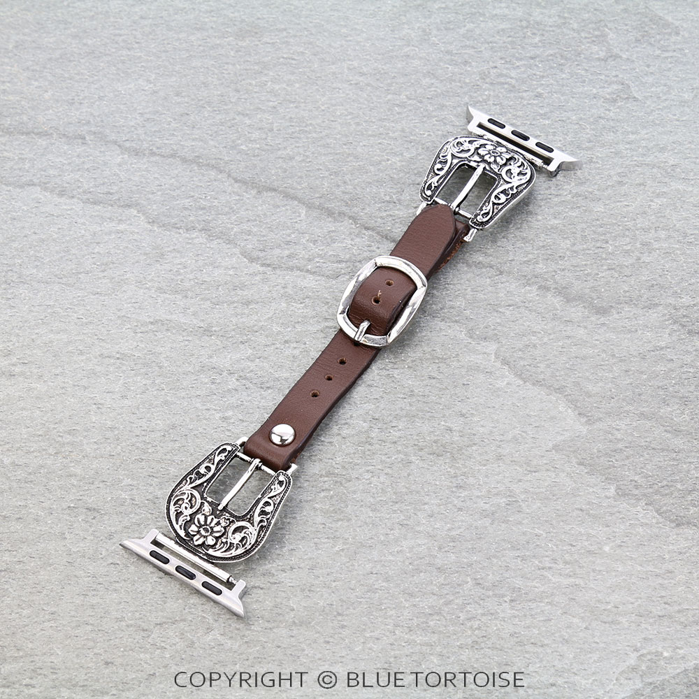 Western Belt Buckle Look Apple Watch Band