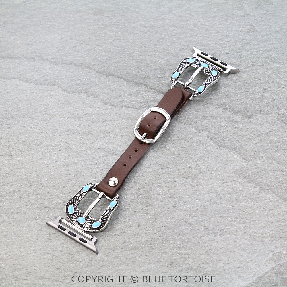 Western Belt Buckle Look Apple Watch Band