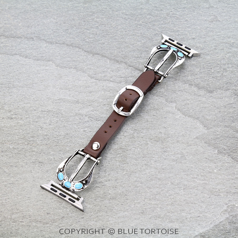 Western Belt Buckle Look Apple Watch Band