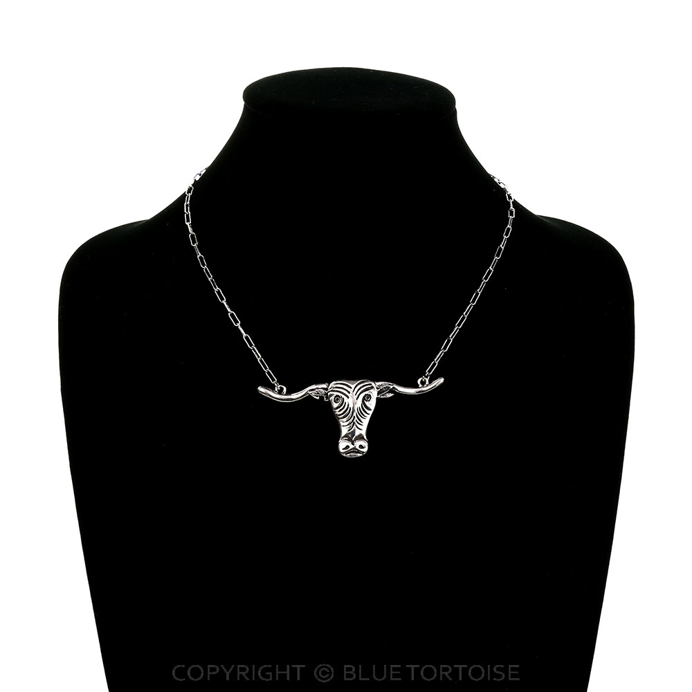 Western Longhorn Necklace - Image 2