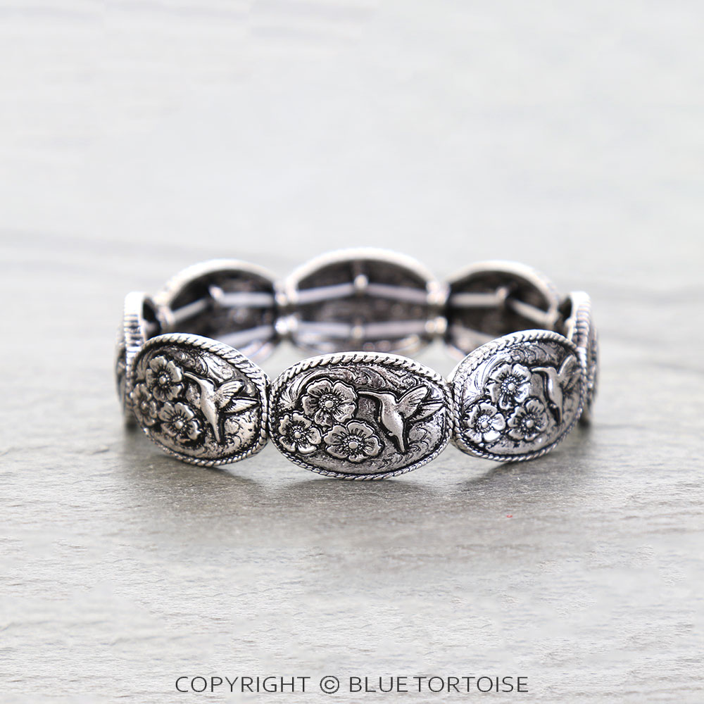 Western Hummingbird Double Stretch Bracelet
