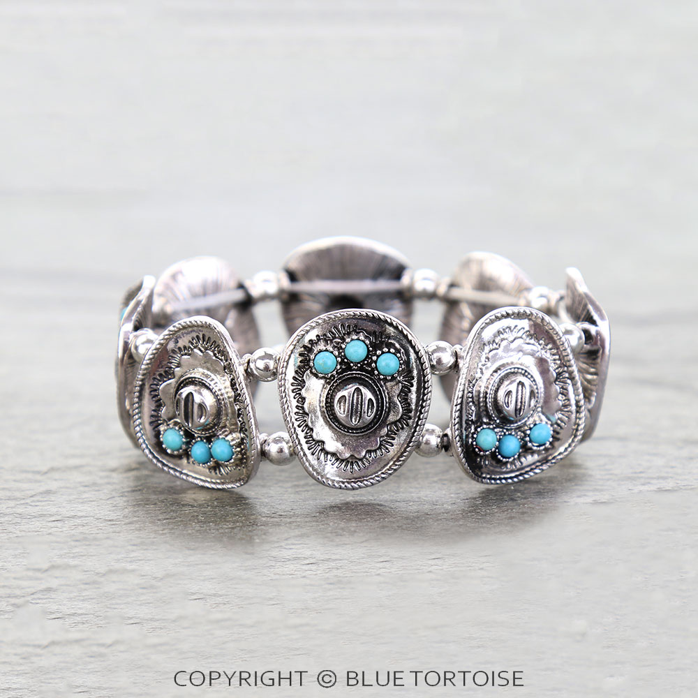 Western Cowboy Hat Stretch Bracelet