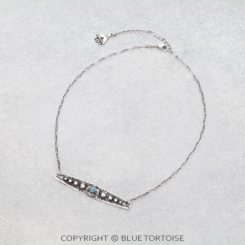 Western Thunderbird Bar Necklace