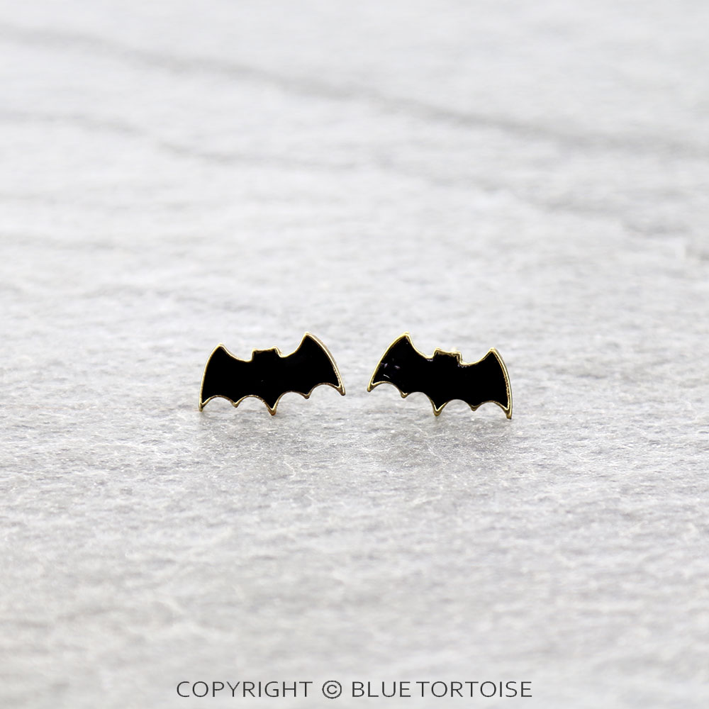 Halloween Bat Stud Earrings