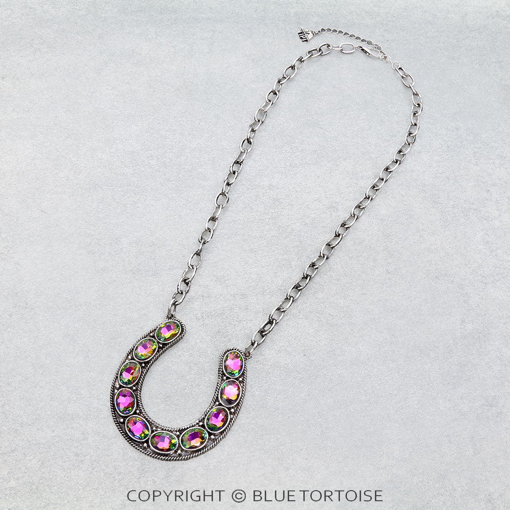 Western Large Horseshoe Necklace