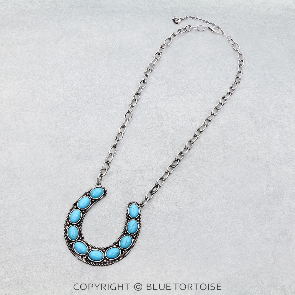 Western Large Horseshoe Necklace